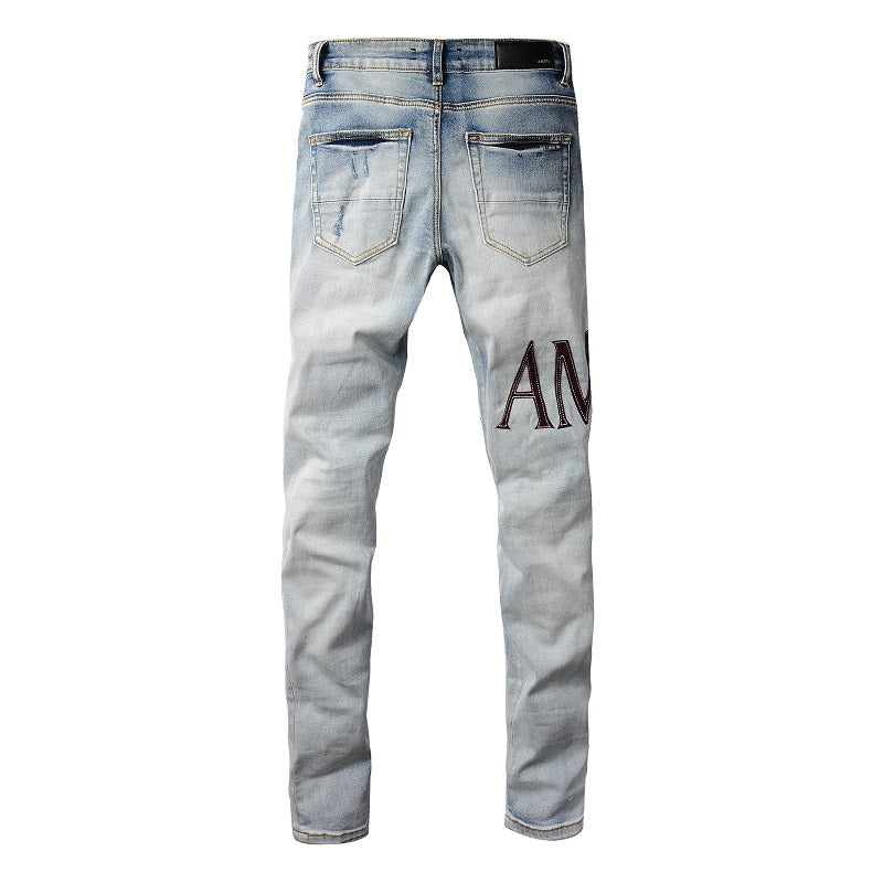 AMIRI Slim Fit Destroyed Jeans #1301