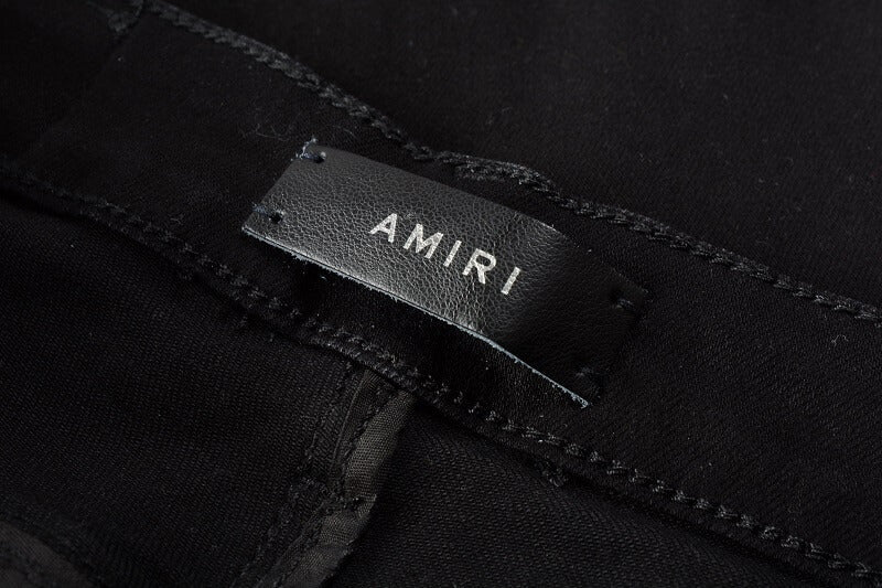 AMIRI Jeans #800 – Slim Fit Distressed Denim