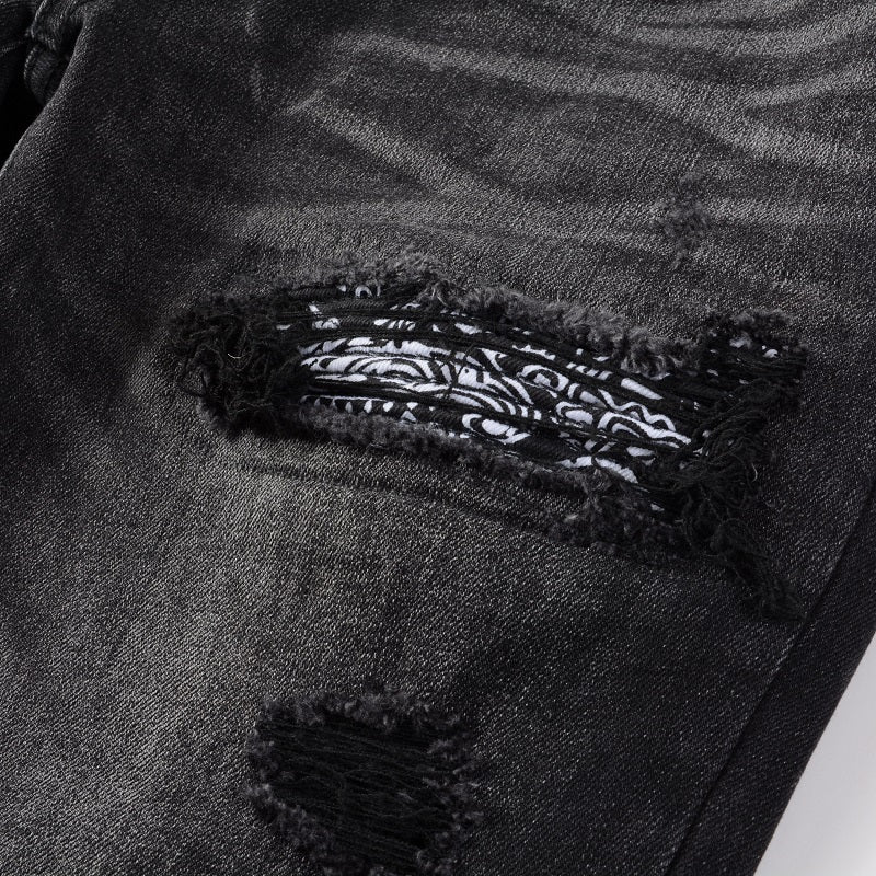 AMIRI Slim Fit Distressed Jeans #8666