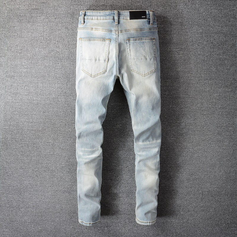 AMIRI Jeans #808 | Slim Fit Distressed Denim