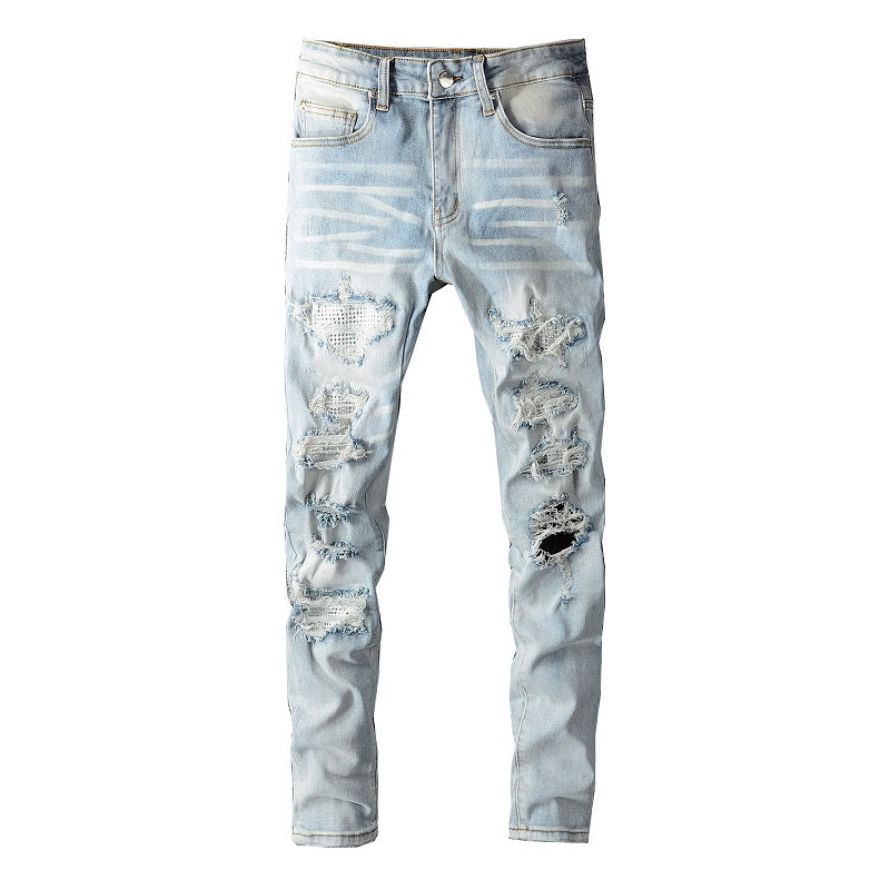 AMIRI Jeans #808 | Slim Fit Distressed Denim