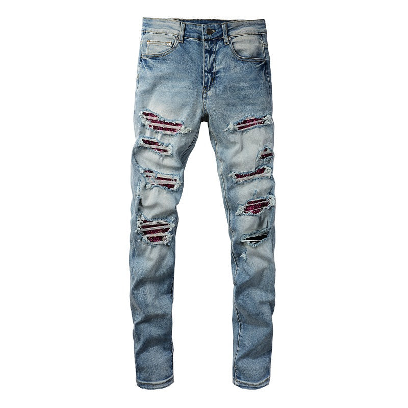 AMIRI Slim Fit Distressed Jeans #1308