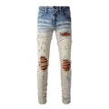 AMIRI Slim Fit Distressed Jeans #887
