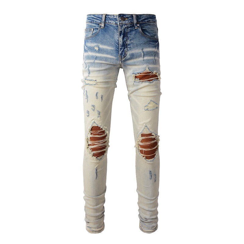 AMIRI Slim Fit Distressed Jeans #887