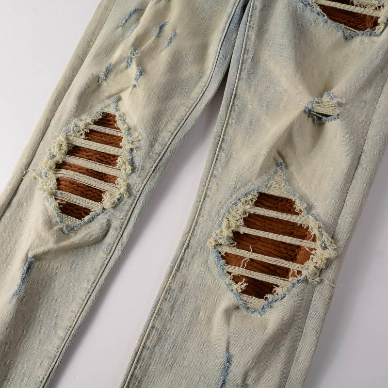 AMIRI Slim Fit Distressed Jeans #887