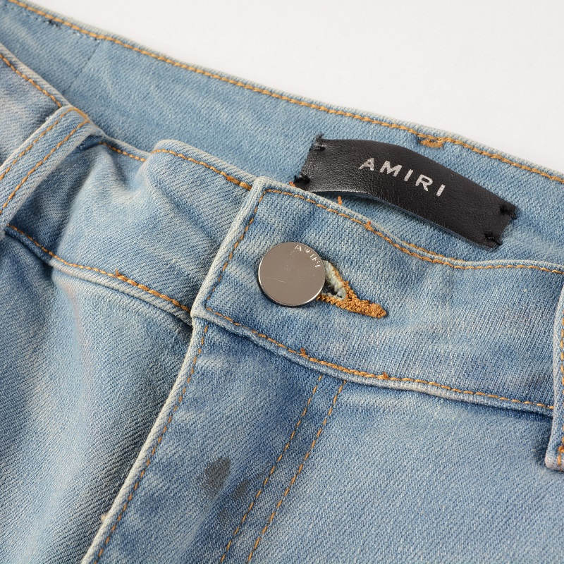 AMIRI Slim Fit Distressed Jeans #6523