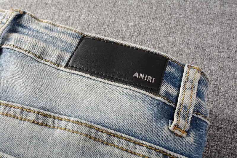 AMIRI Slim Fit Destroyed Jeans #810