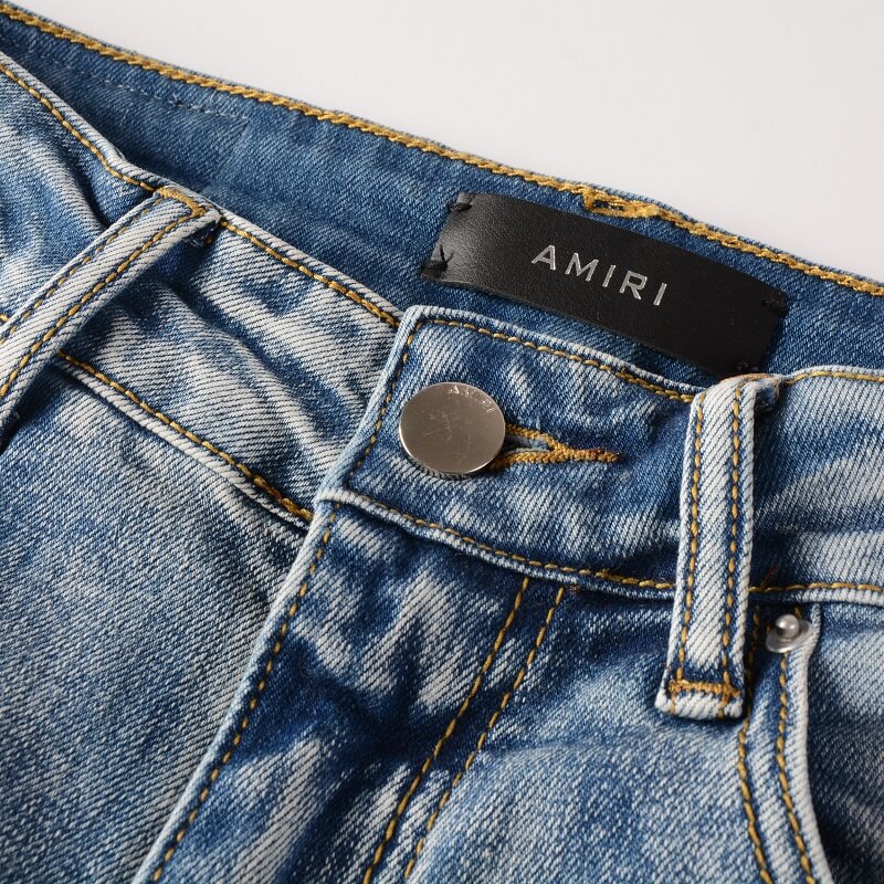 AMIRI Slim Fit Destroyed Jeans #1301
