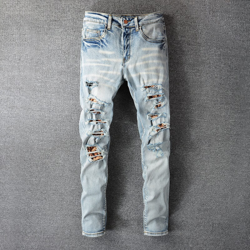 AMIRI Slim Fit Destroyed Jeans #810