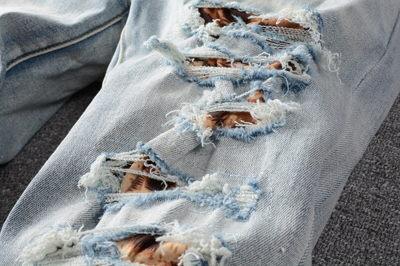 AMIRI Slim Fit Destroyed Jeans #810