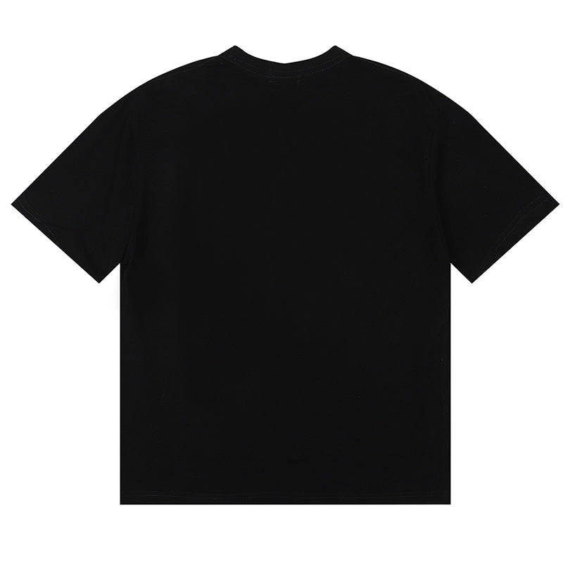 AMIRI Logo Appliqué Distressed Cotton Jersey T-Shirt