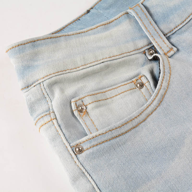 AMIRI Slim Fit Distressed Jeans #6624