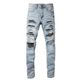 AMIRI Jeans #1307 – Slim Fit Distressed Denim