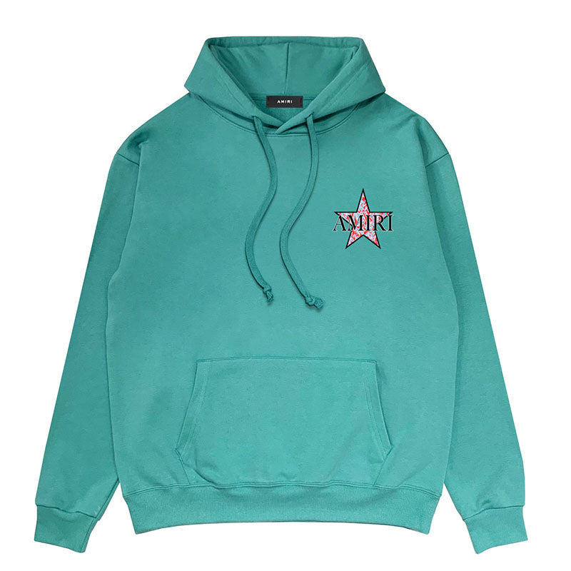 AMIRI Earth-Tone Cotton Hoodie