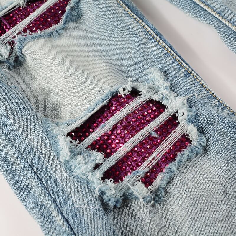 AMIRI Slim Fit Distressed Jeans #1308