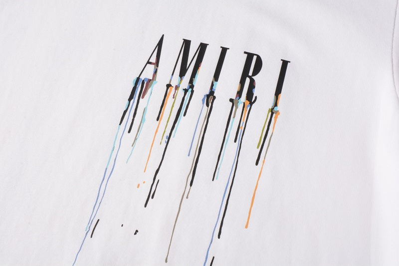 AMIRI Logo Print Cotton Jersey T-Shirt